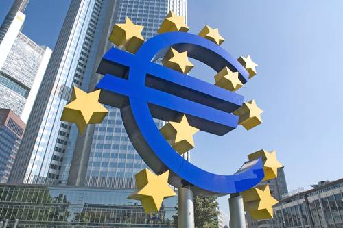 Sede del Banco Central Europeo en Fráncfort, el cual elevó a 1.25% su tasa de interés.