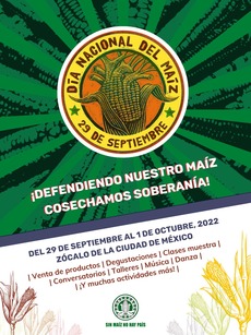 Evento: Día nacional del maíz