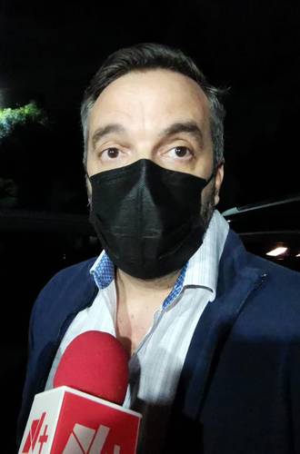 Jorge Luis Lavalle salió anoche del Reclusorio Norte.