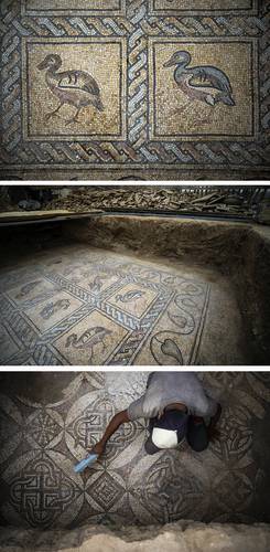 Los pisos de mosaico ubicados en Gaza son los más hermosos jamás encontrados, tanto en la calidad de las representaciones gráficas como por la complejidad de su geometría, declaró René Elter, arqueólogo de la Escuela Francesa Bíblica y Arqueológica de Jerusalén.