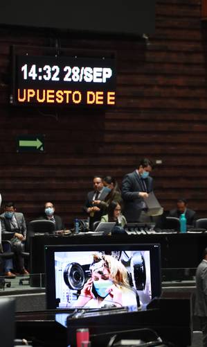 Durante las pruebas para restablecer la conexión, apareció la imagen de una mujer en un salón de belleza. Se trataba de la hermana de la diputada Rocío Banquells (MC), Mary Paz, quien le ayudaba a conectarse desde su iPad.