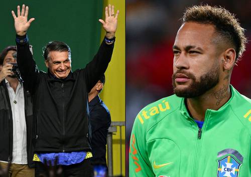 La estrella del futbol brasileño Neymar se defendió ayer de las críticas por su apoyo público al actual presidente de su país, Jair Bolsonaro, días antes de unas elecciones altamente polarizadas. “Hablan de democracia y muchas cosas, pero cuando alguien tiene una opinión diferente, es atacado por los mismos que se dicen democráticos. Intenten entender”, tuiteó el jugador del París Saint-Germain. El pasado jueves, el delantero publicó en TikTok un video donde hizo la mímica de una canción que pedía a la gente votar por el mandatario, candidato a la relección en comicios cuya primera vuelta será este domingo.