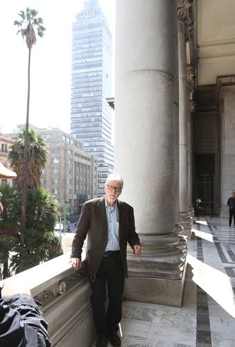El también ensayista, traductor, editor y catedrático universitario en noviembre de 2019, cuando recibió un homenaje en el Palacio de Bellas Artes.