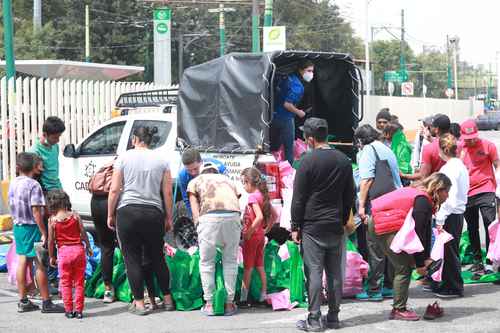 Grupos de venezolanos aún intentan viajar hacia Estados Unidos.
