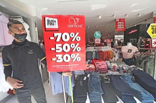 En la actual edición de El Buen Fin se esperan ventas por 195 mil millones de pesos.