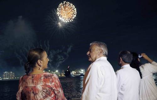AMLO inaugurates the first phase of restoration of San Juan de Ulúa Photo