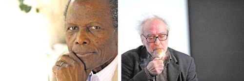 En enero falleció el actor estadunidense Sidney Poitier (izquierda) y en septiembre el director francés Jean-Luc Godard.