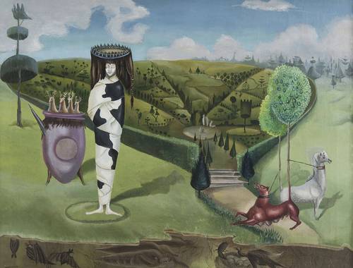 Green Tea (The Oval Lady), de 1942, obra incluida en la muestra.