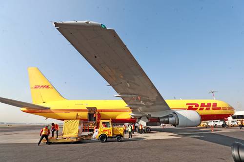 Directivos de DHL expresaron su intención de comenzar a operar en el AIFA a finales de febrero.