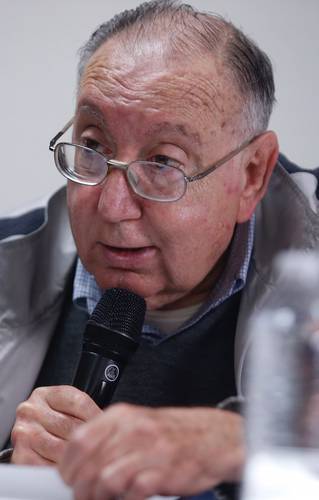 Miguel Concha Malo, fallecido el pasado 9 de enero, fue fundador y presidente del Centro de Derechos Humanos Fray Francisco de Vitoria. La imagen, de agosto de 2019.