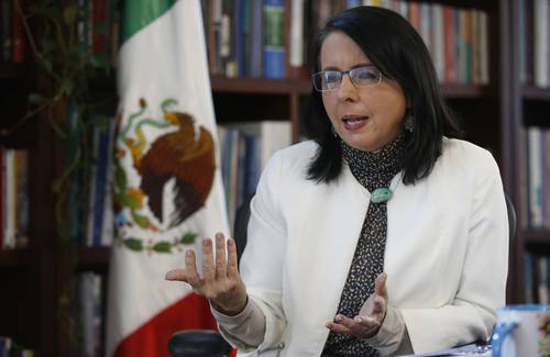 María Elena Álvarez-Buylla, directora general del Conacyt, en entrevista con La Jornada.