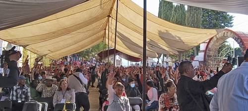 La comunidad purépecha de Uricho, municipio de Erogarí-cuaro, solicitó desde diciembre pasado al Instituto Electoral de Michoacán una consulta para obtener su autonomía y que se reconozca a su gobierno comunal.