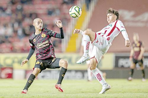 Xolos y Necaxa empataron a uno en el estadio Victoria en Aguascalientes.