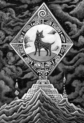 Una de las ilustraciones de Agustín Ramírez Bermúdez, hijo del escritor, que integran el libro.