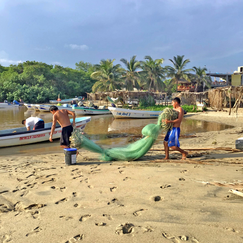 Redes de pesca.  Luis Manuel Nuñez López