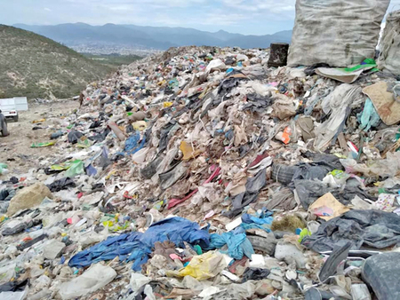 Basurero a cielo abierto.  Comité de Bienes del Pueblo y Vigilancia