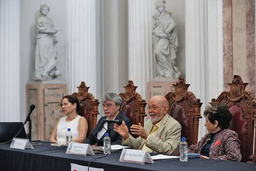 Como homenaje póstumo, la UNAM presentó Obras de Alfredo López Austin en la 44 feria de Minería