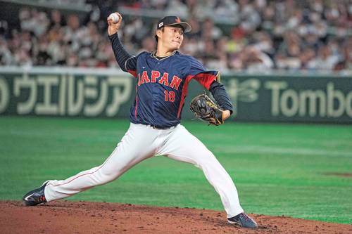 En cuatro entradas en blanco el pitcher Yoshinobu Yamamoto ponchó a 8 bateadores.