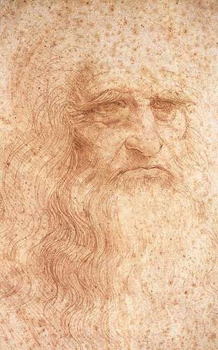 Datada entre 1510 y 1512, esta obra se considera un autorretrato de Leonardo da Vinci.
