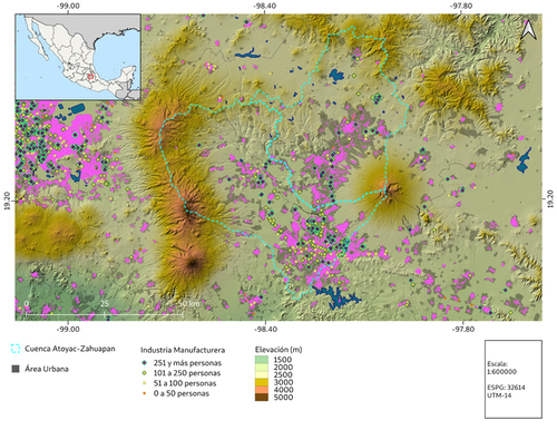 Mapa 1. Elaborado por el CFJG con base en datos del DENUE, INEGI (2020)