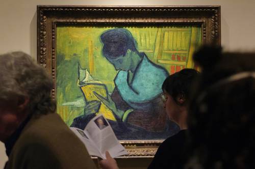 En enero pasado, el lienzo La lectora de novelas de Van Gogh formó parte de la exposición Van Gogh in America, organizada por el Instituto de Artes de Detroit.