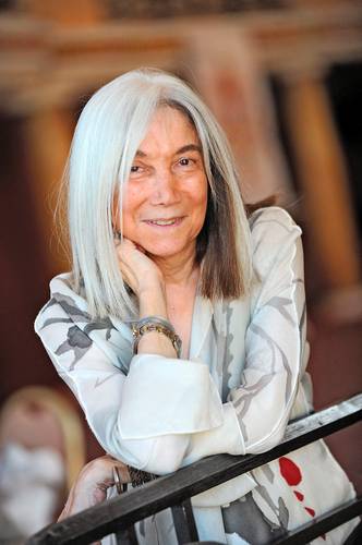 María Kodama posa durante el 23 Festival Internacional de Cine Latinoamericano de Biarritz, en 2014.
