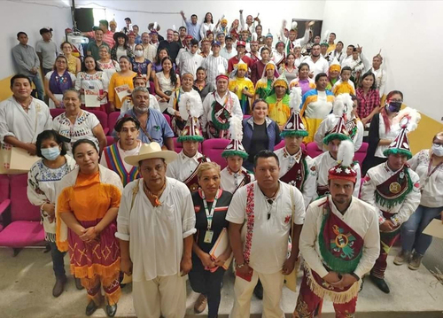 Consejo para la Protección y Preservación de la Ceremonia Ritual de Voladores. Encuentro de voladores 2, Papantla Veracruz, septiembre 2022.