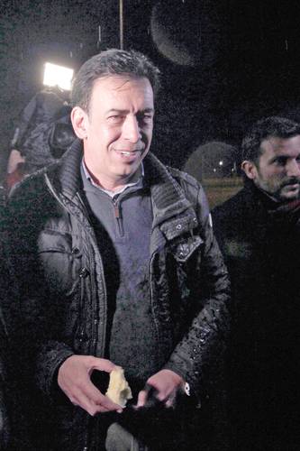 Humberto Moreira, en imagen del 22 de enero de 2016, a su salida de la cárcel de Soto del Real en España, donde fue detenido acusado de lavado de dinero.