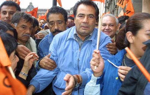 Fernando Espino Arévalo, líder del sindicato mayoritario del Metro, ha sido diputado por diferentes partidos políticos. Foto José Antonio López