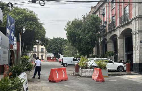 La plaza de la colonia Insurgentes Mixcoac está reconocida por su valor artístico.