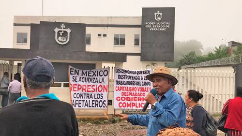 Vinculan a proceso a los cinco cafetaleros detenidos en Veracruz