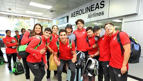 Atletas mexicanos en los JCC.