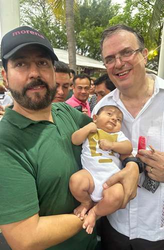 Marcelo Ebrard acudió a Puerto Vallarta, Jalisco.