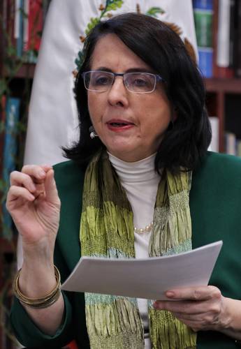 En imagen de archivo, María Elena Álvarez-Buylla, directora del Consejo Nacional de Humanidades, Ciencias y Tecnologías.