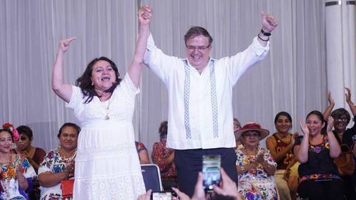 Encuentro con mujeres en Mérida.