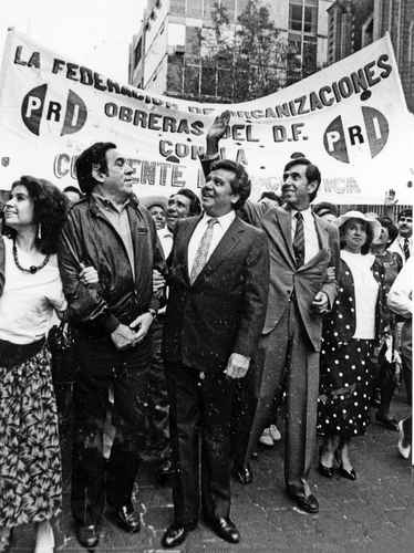 Participó en la creación de la Corriente Democrática al interior del PRI en 1987. Foto La Jornada