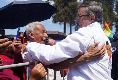 El ex canciller visitó el municipio de Atizapán de Zaragoza