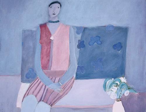 La exhibición permanecerá hasta el 29 de octubre en el recinto de Paseo de la Reforma. Aquí, Retrato de Madmoiselle Harton, 1996, tomada del sitio del MAM.