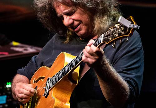Pat Metheny hace unos días en San Sebastián, en el País Vasco.