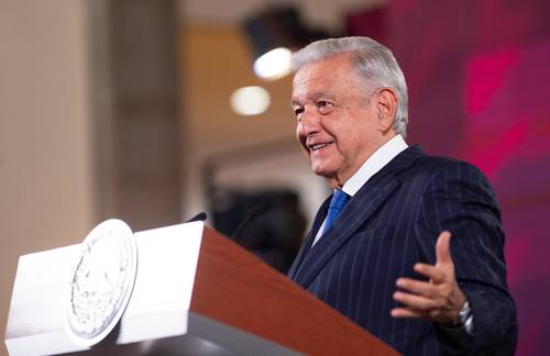En Palacio Nacional, el presidente Andrés Manuel López Obrador señaló que “los pueblos del mundo no pueden esperar nada bueno de gobiernos de derecha”.