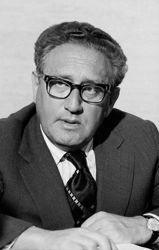  Henry Kissinger, ex secretario de Estado