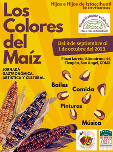 Jornada: Los colores del maíz