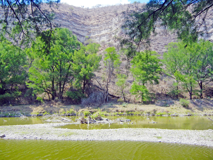 El Río Verde.  María Candelaria Ochoa