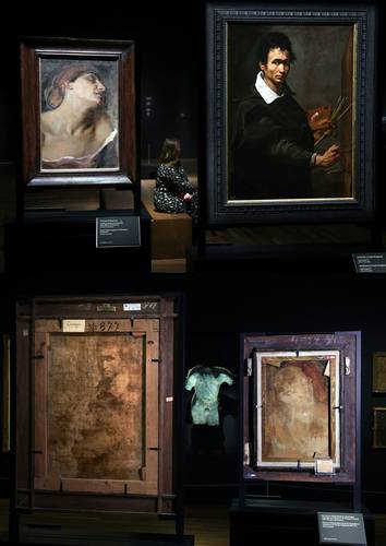 La trasera de 'Las meninas', a la vista por primera vez en el Museo del  Prado