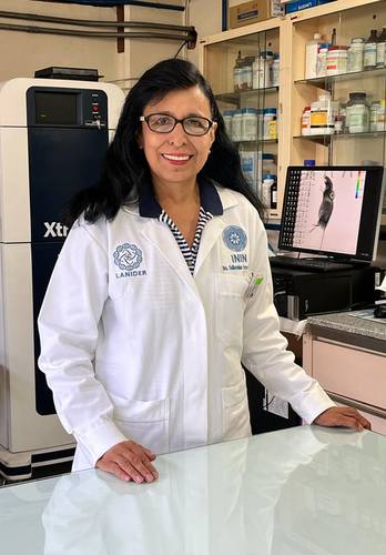 Guillermina Ferro Tests Radiopharmaceuticals for Cancer Detection and Treatment