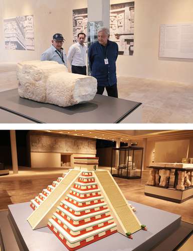 Inaugura López Obrador el Gran Museo de Chichén Itzá<br>El recinto cuenta con más de 400 piezas originales en 2,800 metros cuadrados de espacios de exhibición