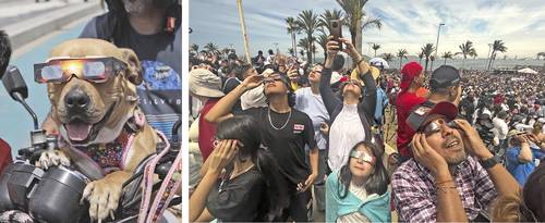 Hundreds of Thousands Witnessed the Celestial Dance of the Sun and Moon in Mazatlán