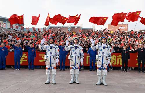 Magic Cow in Space: China Launches Shenzhou-18 Carrying Three Taikonauts and a Lunar Exploration Mission