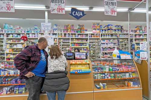 Prices increased for personal care items and medicines