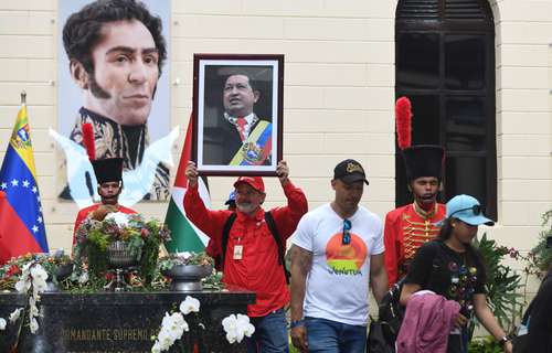 Recuerdan a Hugo Chávez